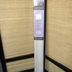 Nien Cordless Cellular Shade, Cottage White, 31" x 64"